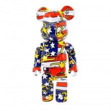 BEARBRICK Keith Haring (American Flag) 1000%